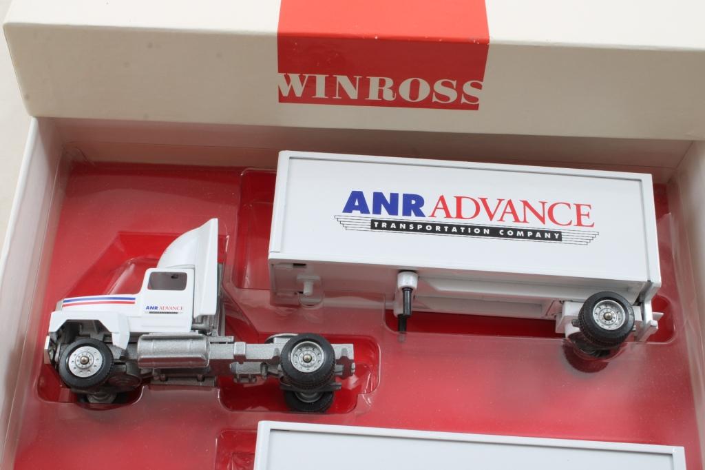 Winross Dual Semi Trailer Truck ANR Advance