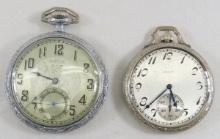 2 Antique Elgin pocket watches