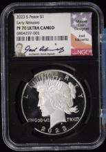 2023-S Peace Dollar Early Release NGC PF-70 Ultra Cameo