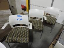 Lot of 3 Modern Chairs / 19" Seat Height