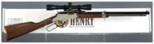 Henry Model H004 Golden Boy Lever Action Carbine with Box