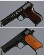 Two Hungarian FEG Semi-Automatic Pistols