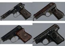Four CZ Semi-Automatic Pistols