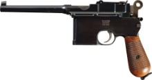 Cased VL&D Mauser C96 Broomhandle Inscribed to James H. Wilson