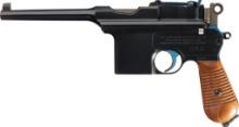 Astra Model 900 Broomhandle with Shoulder Stock