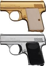 Two Cased Precision Small Parts Semi-Automatic Pistols