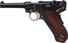 DWM 1902 American Eagle Commercial 9mm "Fat Barrel" Luger Pistol