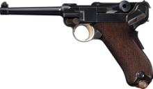 Swiss Contract DWM Model 1900 Luger Pistol