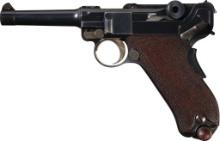 DWM Model 1902 American Eagle Commercial Fat Barrel Luger Pistol