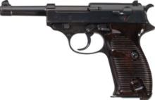 World War II Walther "ac/41" Code P.38 Semi-Automatic Pistol