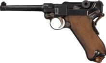 DWM Model 1906 Swiss Commercial Luger Semi-Automatic Pistol