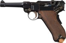 Swiss Military Contract DWM Model 1906 Luger Pistol