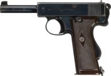 Webley & Scott Model 1913 Mark I Navy Semi-Automatic Pistol