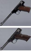 Two Colt Semi-Automatic Rimfire Pistols