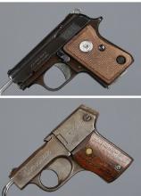 Two Semi-Automatic Pocket Pistols