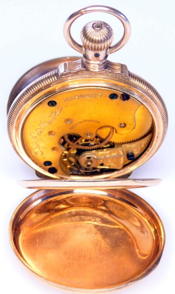 Elgin 8K Yellow Gold Pocket Watch