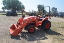 KUBOTA L3200 ROPS 4WD SALVAGE ETHER DAMAGE