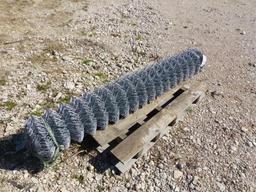 ROLL OF MESH WIRE FENCE