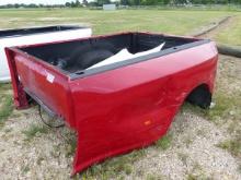 2011 RAM 3500 DUALLY TRUCK BED- RED