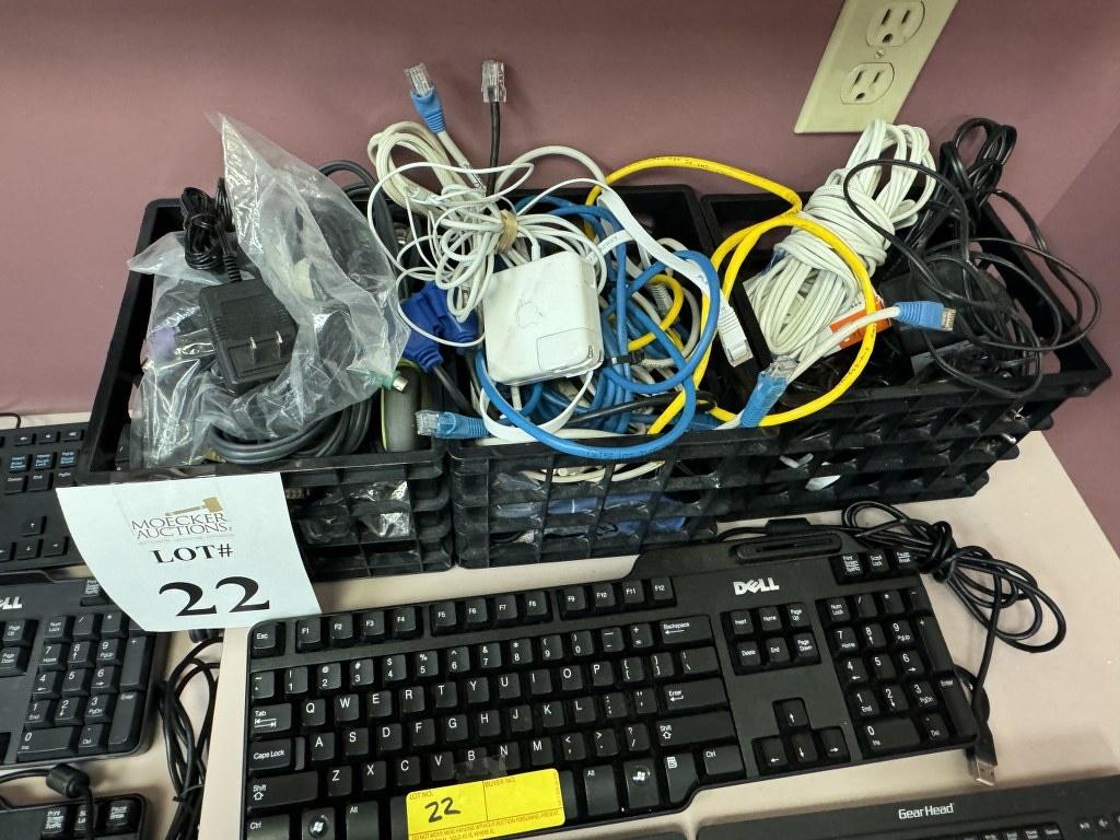 LOT CONSISTING OF WIRELESS AND WIRED KEYBOARDS,