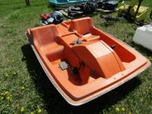 Orange Paddle Boat (R)
