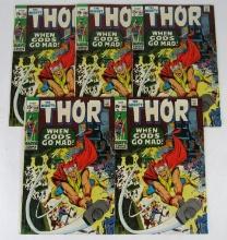 Lot (5) Thor #180 (1970) Silver Age Neal Adams Cover