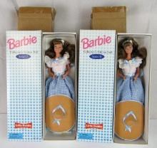 Lot (2) Little Debbie Series II Barbie Dolls MIB