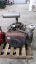 WISCONSIN 4 CYLINDER VH 4D GAS ENGINE, hasn't run lately but complete