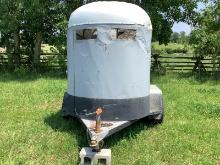 2 Horse Bumper Pull Trailer - Note: No Ownership