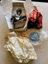 Vintage dolls. 3 dolls