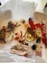Vintage. Doll missing parts, doll items, etc