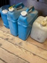 Water jugs. 4 pieces