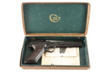 Boxed Colt Match Target, Semi-Auto Pistol, .22 LR caliber, SN 136912-S, manufactured 1953, original