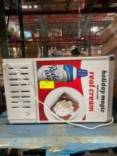 19-16-07 MMI Small White Whipped Cream Cooler