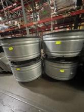 16-53-04-FL Metal Water Tanks on Wheels- 50" diameter