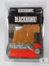 Blackhawk! Suede Leather Tuckable Holster - Right