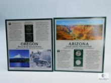 US Mint 2010 State Commemorative Quarter Set: Mount Hood & Grand Canyon