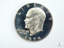 1974-S Clad Proof Ike Dollar