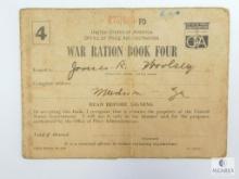 WWII War Ration Book Four