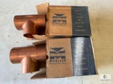 Two Streamline W-40190 Copper 3 5/8 OD Tees