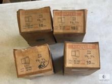 Four Boxes (40 pcs) Mueller W-1271 1 3/8 x 1 1/4 OD Copper Pipe Adapters
