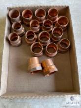 17 Mixed Size Streamline Copper Pipe Adapters