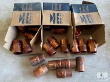 Three Boxes of Streamline W-01163 Copper Pipe Adapters - 1 1/8 x 1 OD