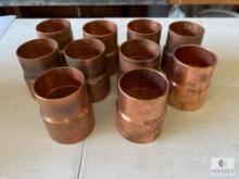 10 Streamline Copper Reducers - 2 5/8 x 3 1/8