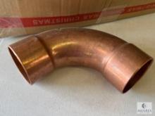 Box of 20 Streamline 2 5/8-inch 45-degree Copper Ells