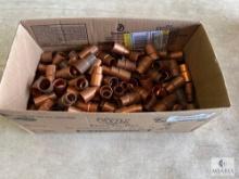 Approximately 163 Streamline Copper Pipe Bushings - 5/8 to 3/4 OD