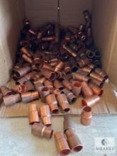 Approximately 164 Streamline Copper Pipe Bushings - 5/8 to 7/8