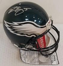 Donovan McNabb Autographed Signed NFL Full Size ProLine Helmet Mounted Memories COA Eagles Football