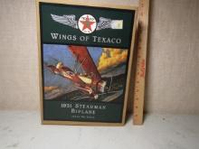 N I B Vtg 1995 Wings Of Texaco 1931 Stearman Biplane