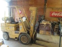 Caterpillar LPG Forklift Type G Products Index 499A Model V50B w/Pneumatic Tires, Hrs. 1731